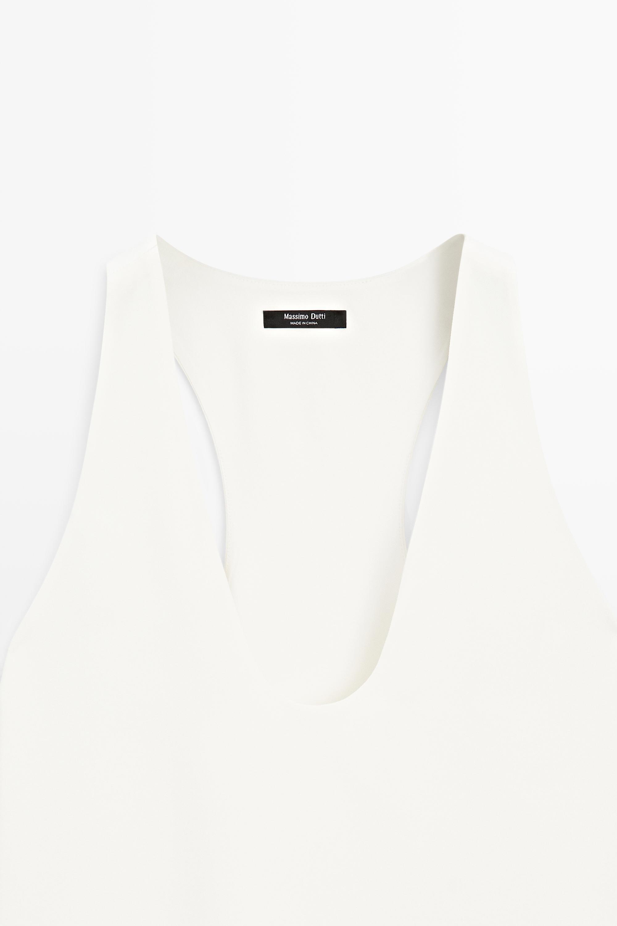 Flowing V-neckline top